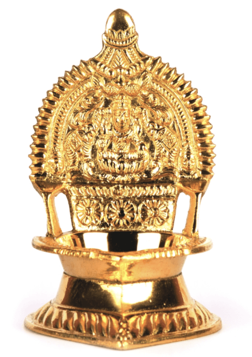 TRADITIONAL BRASS GAJALAKSHMI LAMP